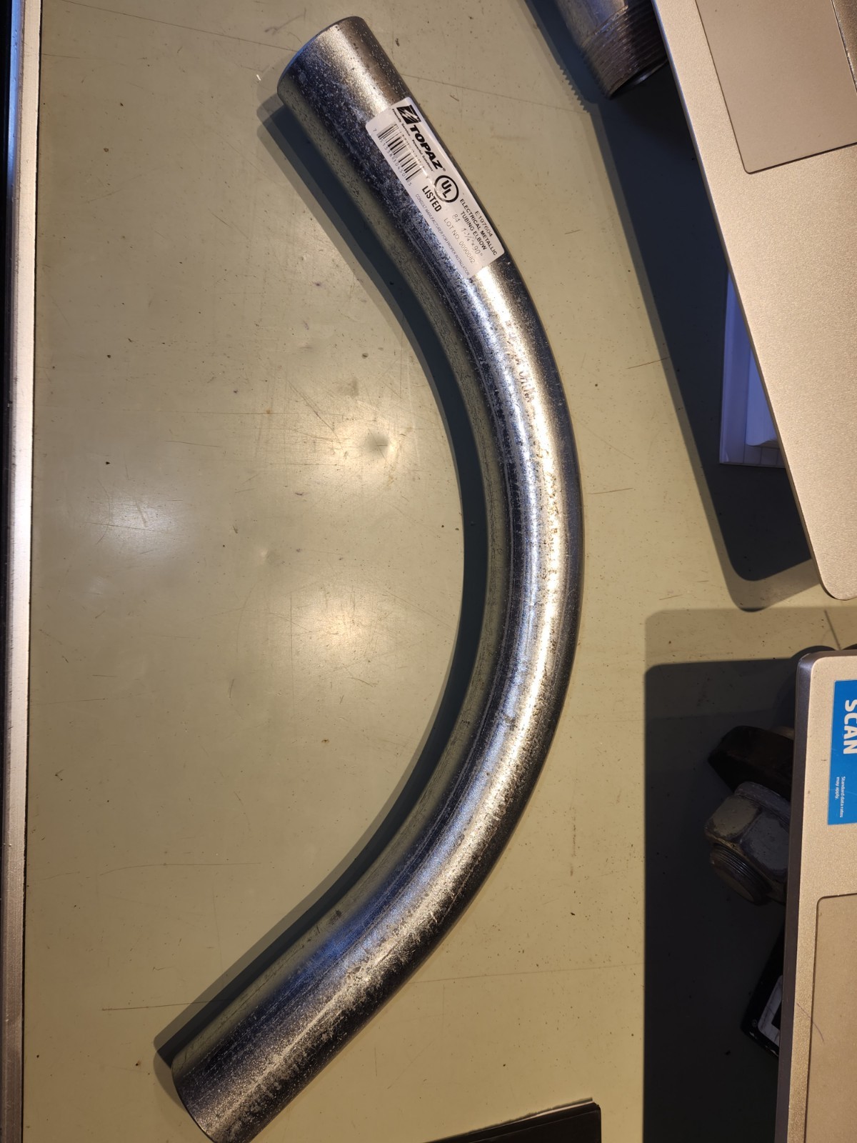 Topaz 1-1/4" EMT 90 Degree Electrical Conduit Elbow ( E197604) FREE SHIPPING