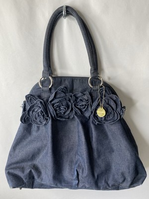 Big Buddha Womens Jean Purse Rich Mom Handbag Quiet Luxury American Preppy Rare