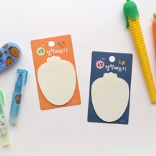 [Pink Foot] Carrot Transparent Sticky Note