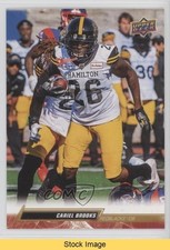 2023 Upper Deck CFL Gold Cariel Brooks #12 READ 16vq