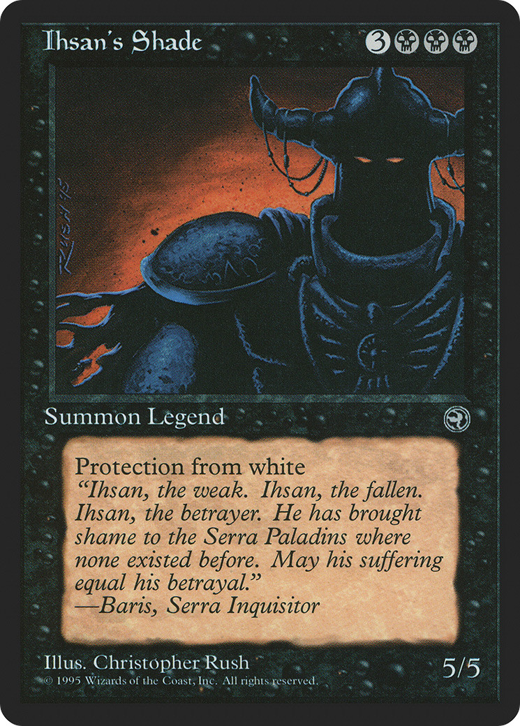 Ihsan's Shade (MP) Homelands HML Magic MTG