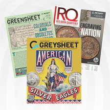 Sample Pack of Greysheet  Current Coin and Currency Pricing Guides