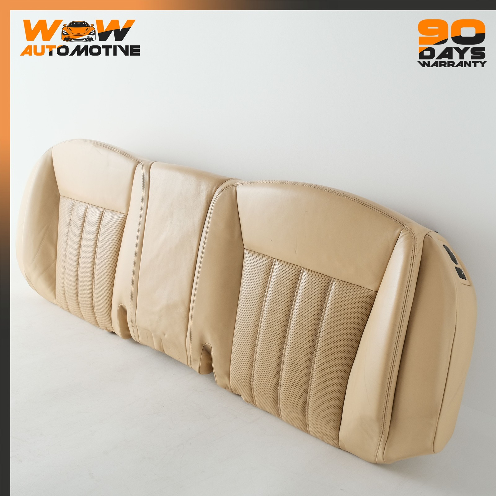 06-13 BENTLEY CONTINENTAL FLYING SPUR REAR LOWER SEAT CUSHION BOTTOM OEM