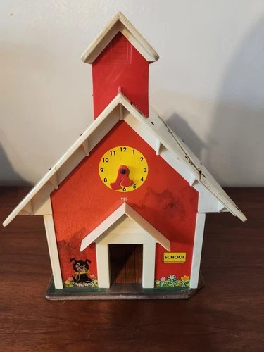 Vintage 1971 Fisher Price #923 Little People Play Family School House Only