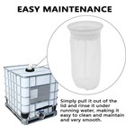 3Pcs Nylon Filter 4.1×8.26 Inch Aquarium Filter Bag Breathable Rain Water kihrv