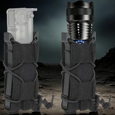 Concealed Carry Magazine Holster for 9mm 40 Calibers 45 ACP Open-Top Mag Pouch