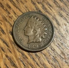 1895 Indian Head cent penny United States 1C in Fine condition - Free Shipping