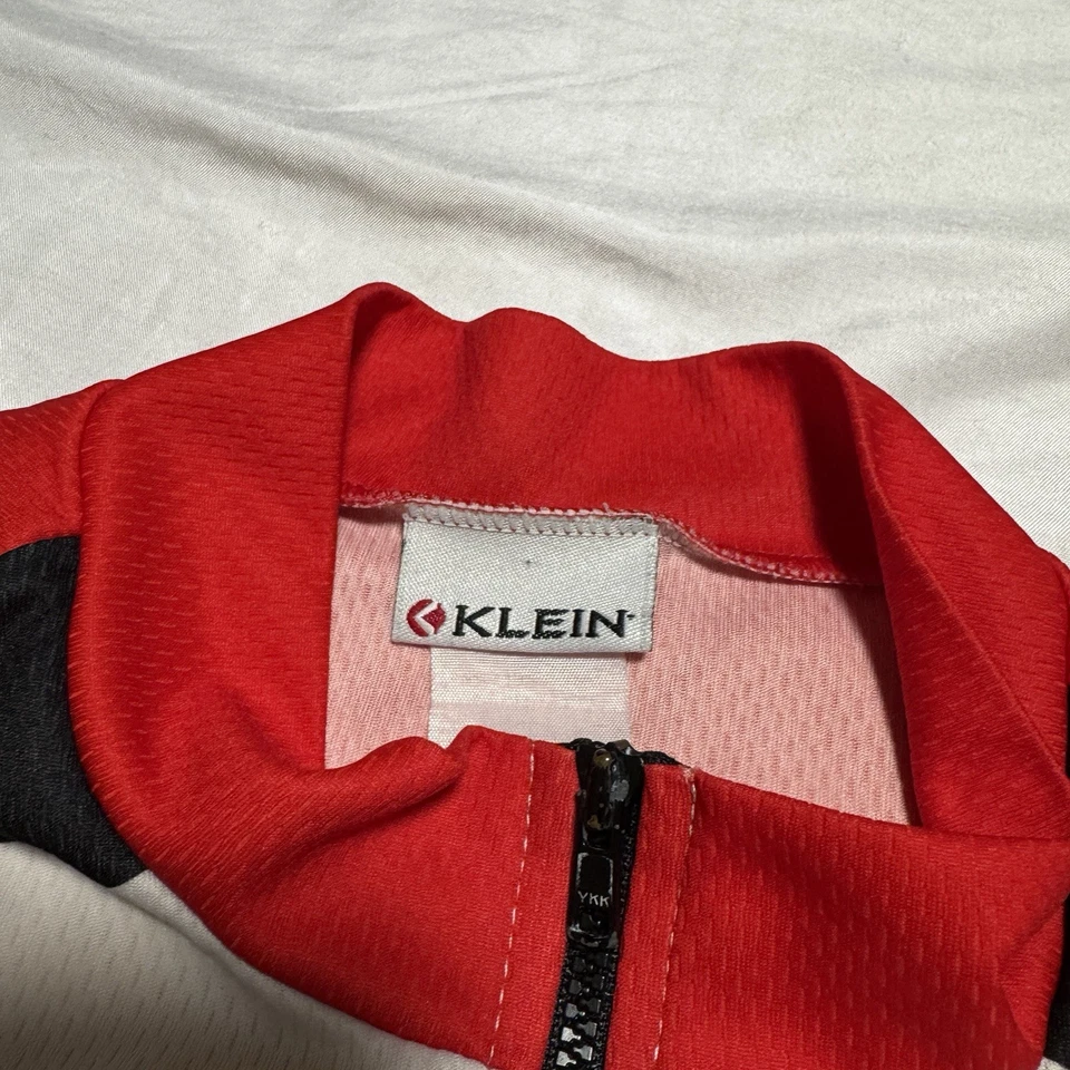 Винтажная мужская велосипедная майка 1990-х Klein для горного велосипеда большой короткий рукав Shimano Manitou - Изображение 2 из 4