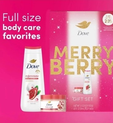 Dove Merry Berry Gift Set Body Care Set