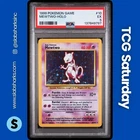 1999 POKEMON BASE SET UNLIMITED #10/102 MEWTWO HOLO RARE PSA 5