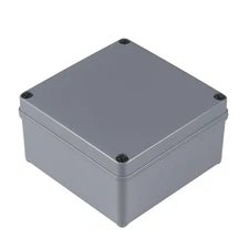 Outdoor Electrical Junction Box - 6 x 6 Inch Dustproof Waterproof Plastic Uni.