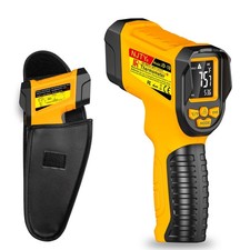 NJTY Infrared Thermometer Gun, -58  to 1472  , High Precision, yellow