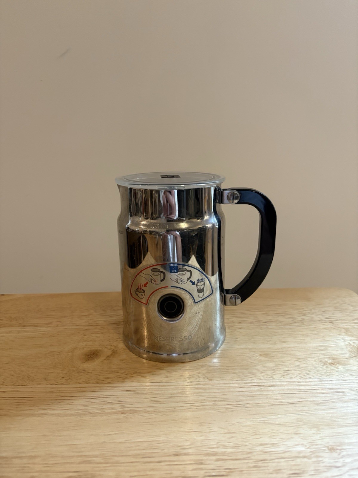 Nespresso Electric Milk Frother Aeroccino Plus Stainless Model 3192