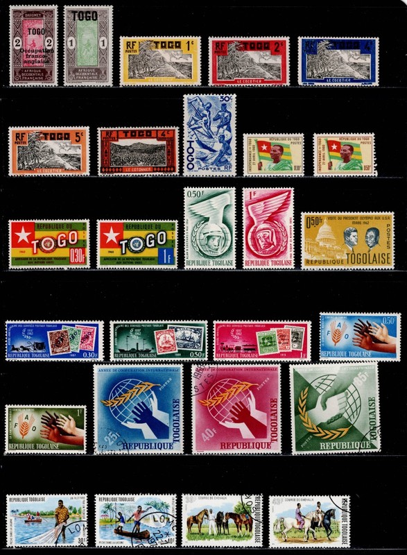 Togo, Nice Lot, Classic to Post-Independence