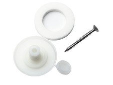 Polycarbonate Fixing Buttons (Pack of 10) – For 10mm, 16mm & 25mm Polycarbonate
