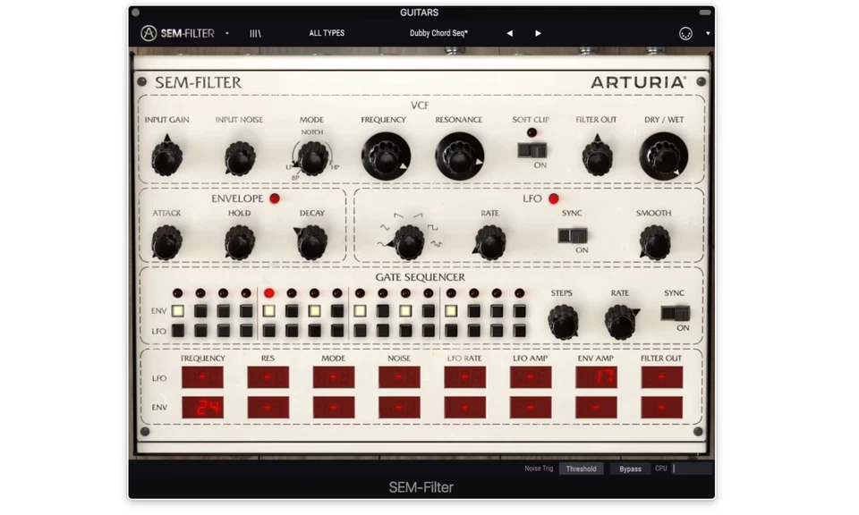 Arturia 3 Filters you'll actually use Filter FX Collection Moog Mini M12 SEM - Bild 4 von 4
