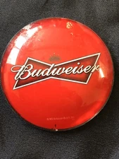 Budweiser Medallion Badge 3" Beer Tap Faucet Tower Advertisement New FREE SHIP