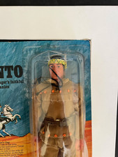 MIB MOC TONTO MARX Lone Ranger 1975  7401/1 INDIAN COMPANION ENGLISH UNPUNCHED