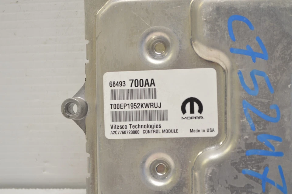 Unidad de módulo de control del motor Jeep Compass 2022 22 2,4 L 68493700AA Ecm B68 007 Foto 3 de 4