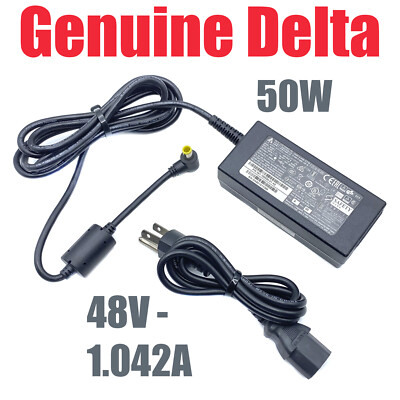 NEW Genuine Delta ADP-50GR B P/N 341-100594-01 A0 For Cisco Phone W/P.Cord