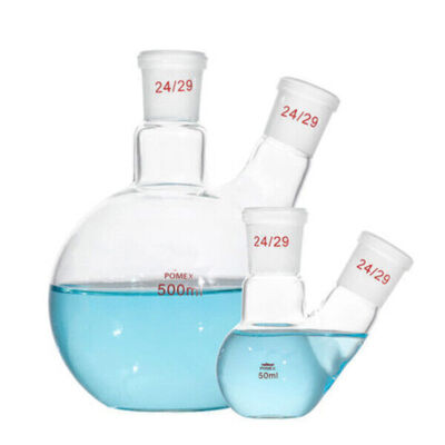 Glassware Laboratory 2 Neck Boiling Flask 14-29# biology 25-1000ml Chemistry