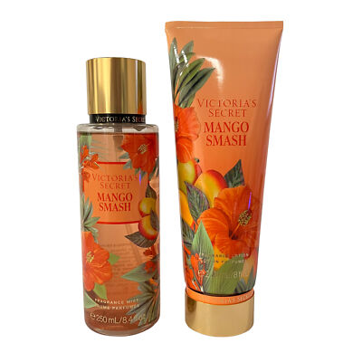Victoria's Secret Mango Smash Fragrance Mist & Body Lotion Set | eBay
