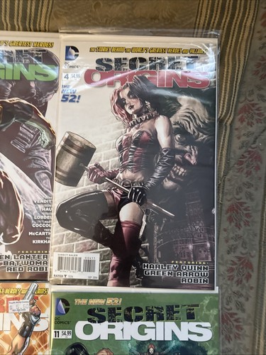 Lote de Secret Origins #2 3 4 7 8 11 DC Nuevos 52 Cómics 2014 Harley Quinn Batman - Imagen 4 de 7