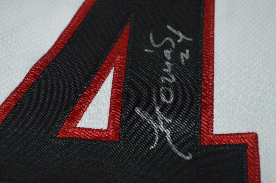 Yasmany Tomas Arizona Diamondbacks AUTOGRAPHED Majestic Authentic Jersey MLB LOA - Image 4 of 4