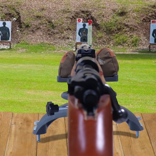Shooting Rest Front Rest Gun Rifle - Height Adjustment -With Front&Rear ...