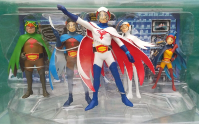 Science Ninja Team Gatchaman Soft Vinyl Figure 5-Piece Set unifive 
