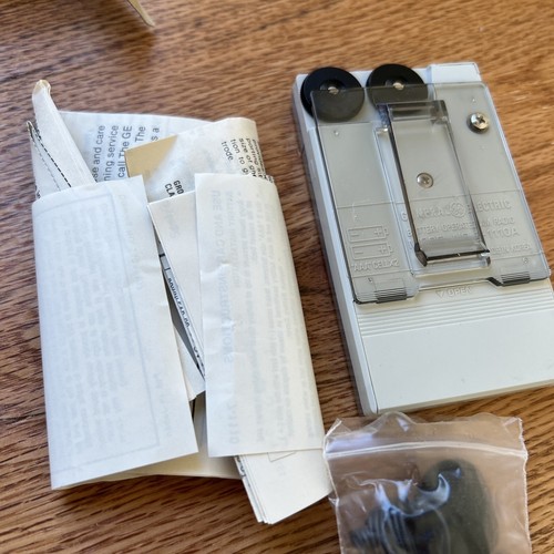 Vintage GE Micro Size AM Headset Radio nie benutzt Marquis Marq 1 - Bild 7 von 11