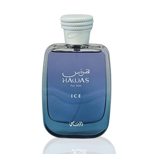 Hawas Ice for Him by Rasasi EDP Eau De Parfum Spray 3.4oz/100ml - New Sealed - Picture 2 of 2