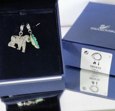 Swarovski 2009 SCS edizione anno Gorilla Charm set con catena a gancio 982410 IMBALLO ORIGINALE MIB