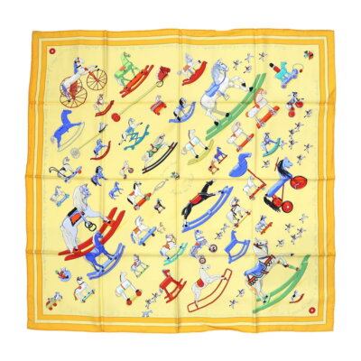 Hermes Vintage Rare scarf Carre 90 RACONTE MOI LE CHEVAL