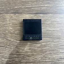 Official Nintendo GameCube Black Memory Card 251 Blocks DOL-014 Genuine OEM