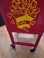 kukoo commercial pop corn machine and Trolley, used twice. very good conditions