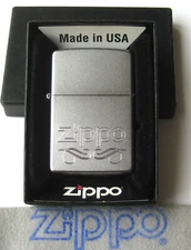 ZIPPO PREVIOUSLY COLLECTED Not Used ADVERTISING Lighter 24335 SCROLL DESIGN 2009
