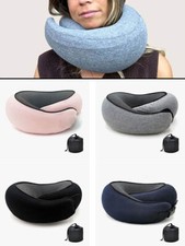 U Shaped Pillow Neck Support Soft Head Rest Memory Foam Travel Car Plane Cushion