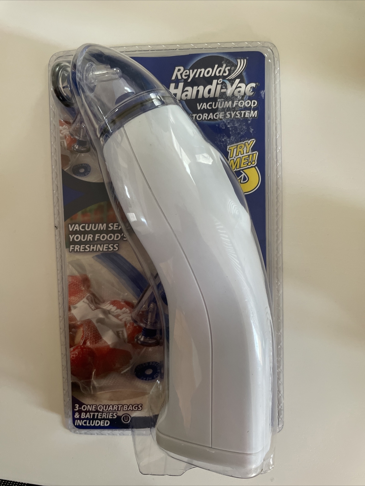 Buy Vacuum Sealer By Reynolds HandiVac Food Storage System, NEW, Free