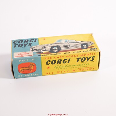 Corgi Toys 303S Mercedes 300SL Open Roadster | eBay