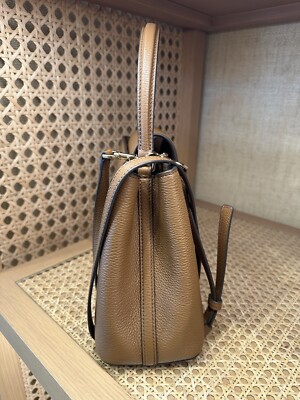 NWT Tory Burch Britten Small Satchel Color Moose $548 | eBay