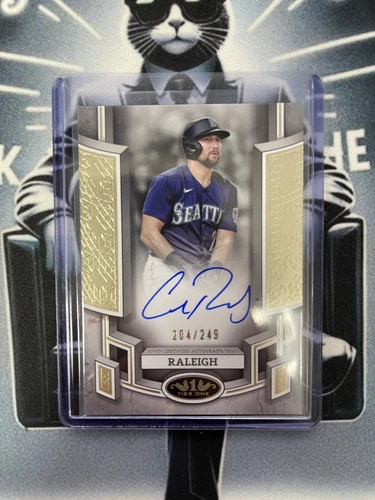 2023 Topps Tier One Cal Raleigh Break Out Auto /249