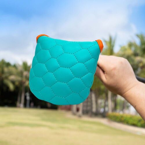 1PC Golf Head Cover Golf Mallet Putter Cover Golf Club Cover Putter Headcover - Picture 8 of 16
