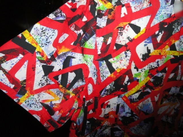 Robert Graham Graffiti Patchwork Short Sleeve Spo… - image 6