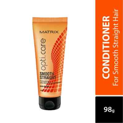 MATRIX Opti Care Smooth Straight Professional Shampoo, Conditioner, Serum Masque