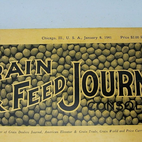 Grain & Feed Farm Journals Magazine January 8th 1941 Farm Agriculture advertise - Picture 3 of 12