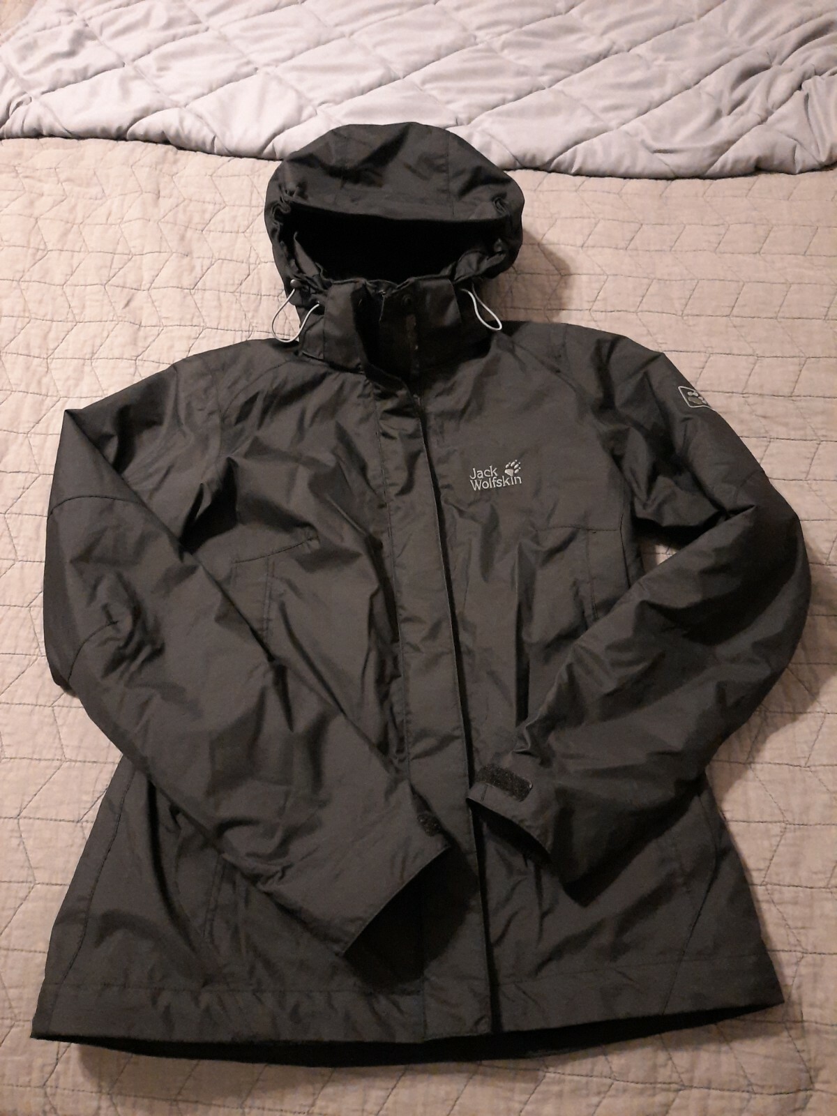 JACK WOLFSKIN Texapore Waterproof Jacket | Small | Zip Hood Rain Coat Ski eBay