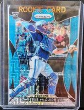 2019 Panini Prizm Reese McGuire RC Blue Mojo Prizm #ed 5/399 #65 Toronto Bl Jays