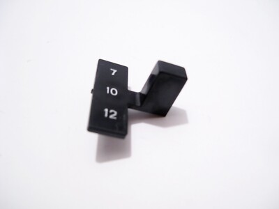 PANASONIC RD-7703D/BSR C141R TURNTABLE PARTS - lever knob - record size