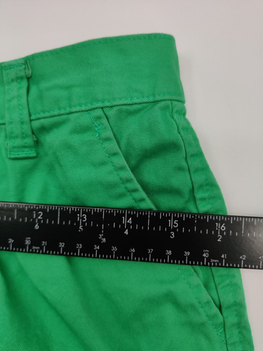 IZOD Shorts Golf Boys Youth Size 20 Regular Green Bermuda 28x12 - Picture 7 of 10